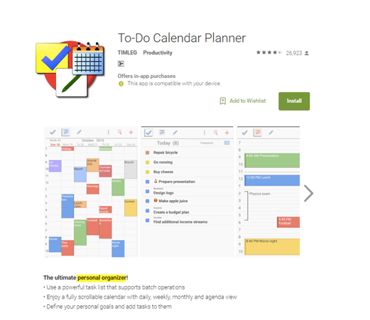 calendar planner