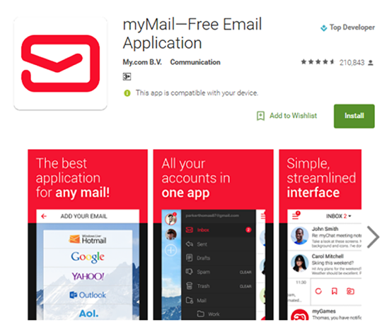 email app