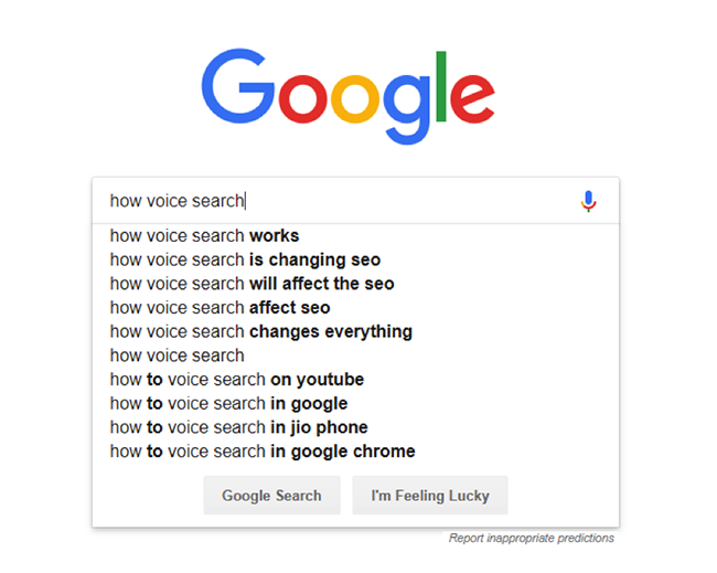 Google autocomplete2.