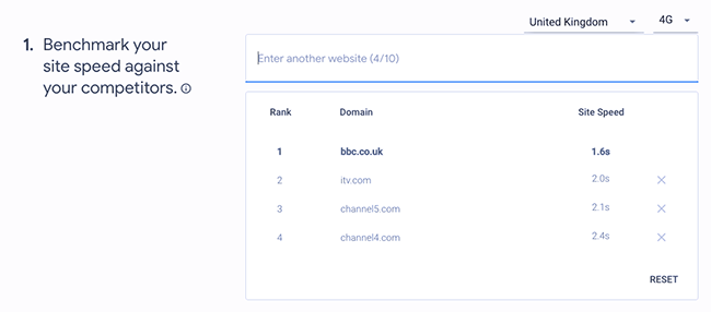 google speedtest web