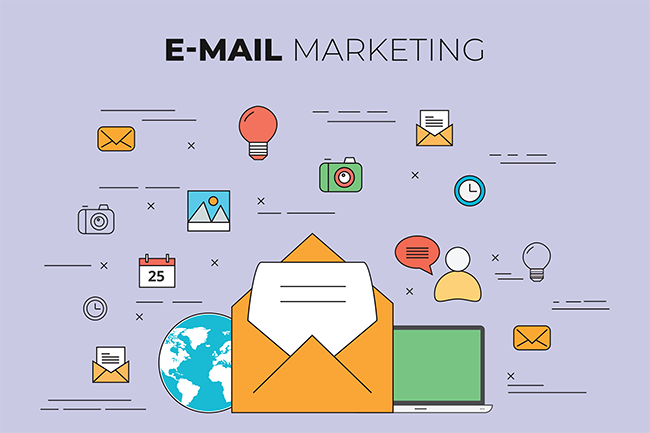 Email marketing for events.