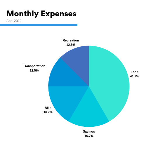 Canva pie chart.