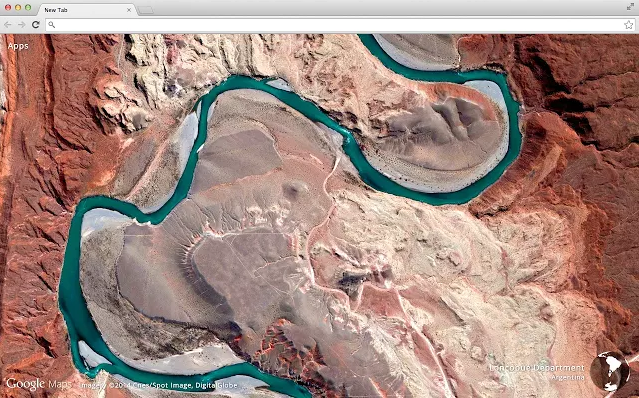 Google Chrome extension aerial images