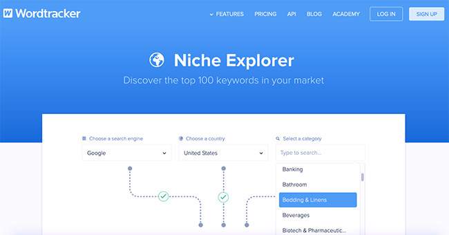 Niche Explorer.