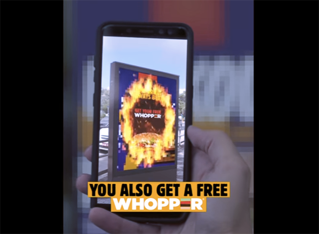 Burger Kind Burn That Ad.