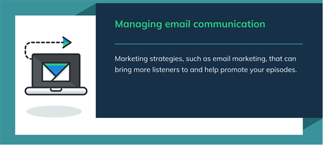 Email communications.