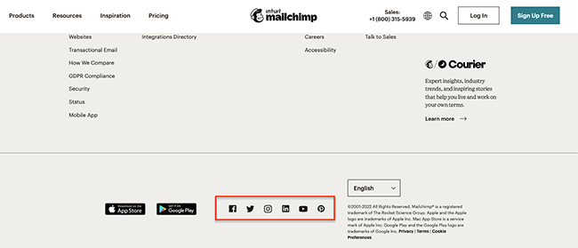 Mailchimp.