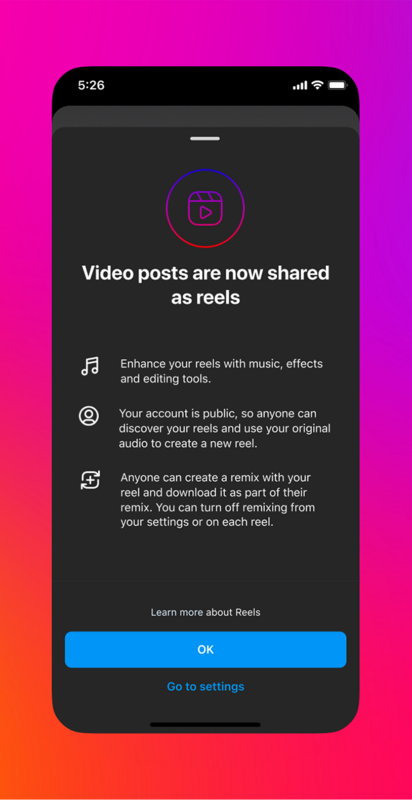 Instagram now allows anyone to download public Reels