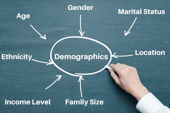 Demographic segmentation.
