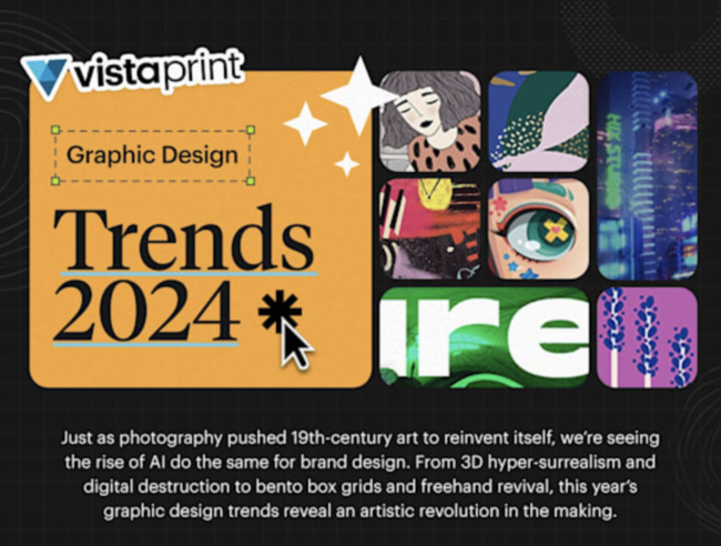 Graphic design trends 2024