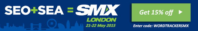 SMX London 15% off 