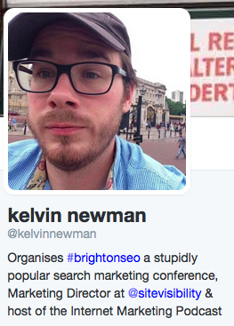 Twitter profile pic kelvinnewman