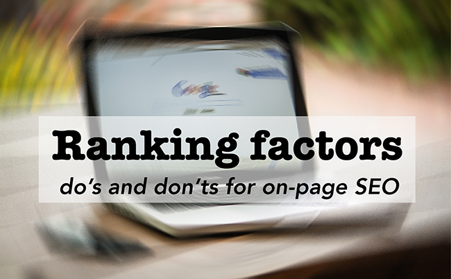 ranking factors