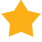 Thumb gold star review icons